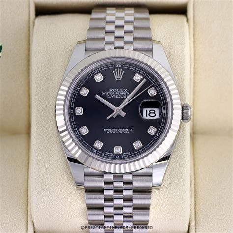 rolex datejust used watches for sale|pre owned Rolex 41mm Datejust.